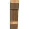 Ekena Millwork Traditional Slat Rough Sawn Bracket, Western Red Cedar, 4"W x 14"D x 14"H BKT04X14X14TRA06RWR - alternate 4